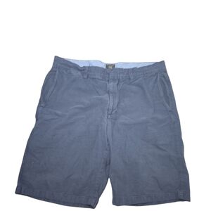 J. Crew Navy Flat Front Shorts Mens Sz 34‎ W 10.5 L